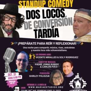STANDUP COMEDY: Dos locos de conversión tardía