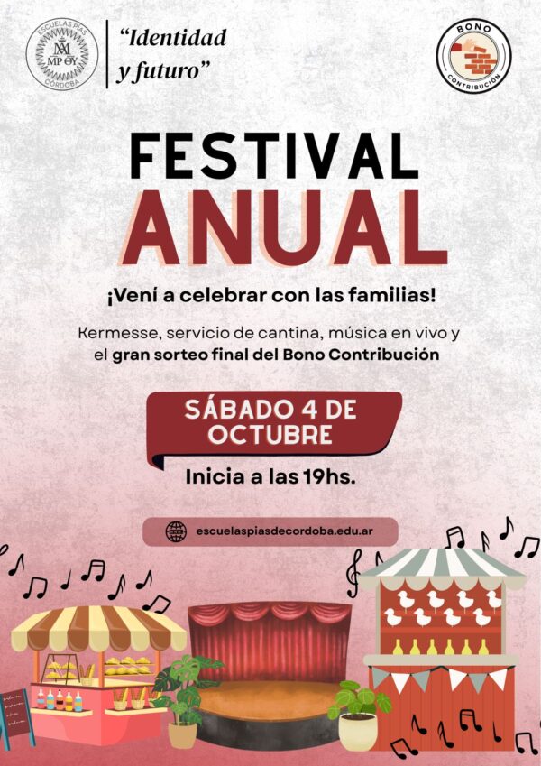 Festival Anual Escuelas Pías: Identidad y Futuro